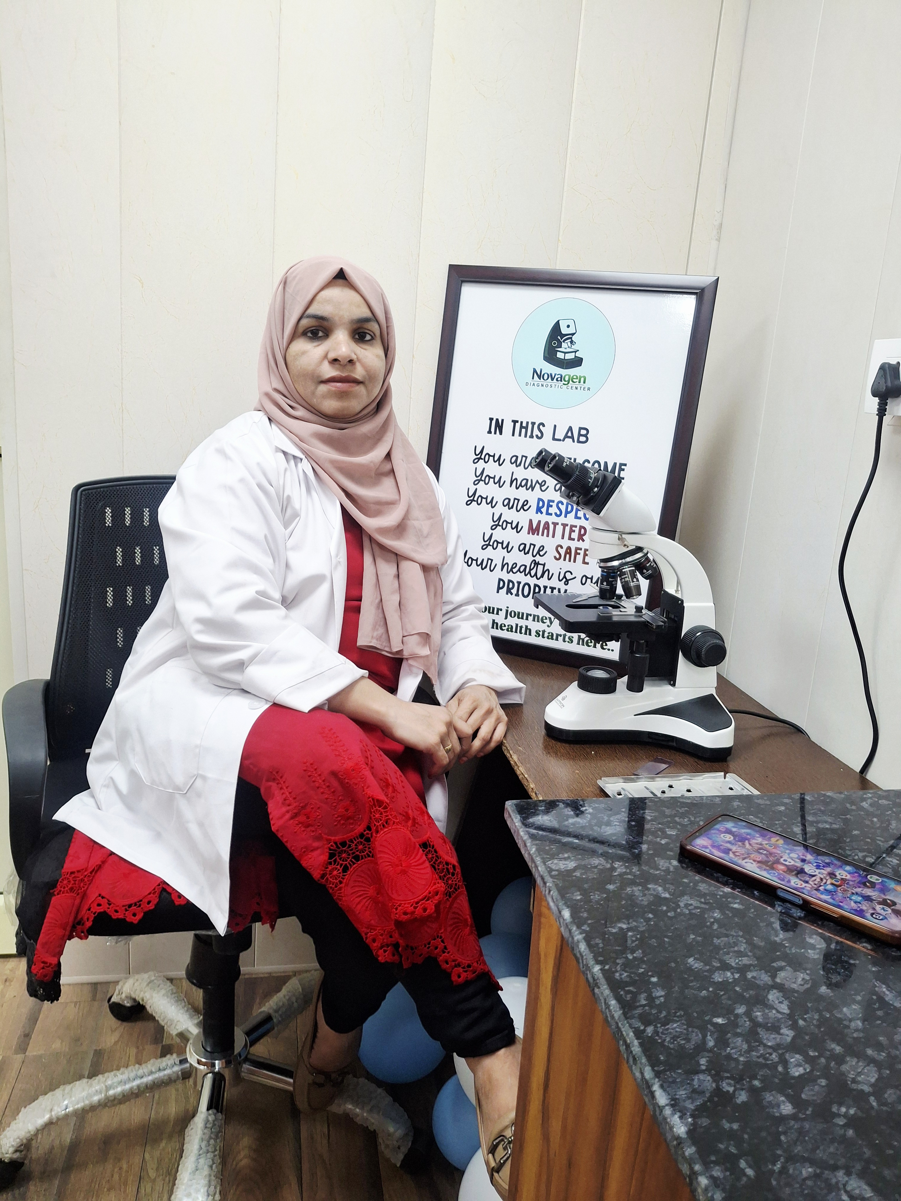Ms. Saba Parveen, Laboratory Director & Clinical Operations Head at Novagen Diagnostic Center
